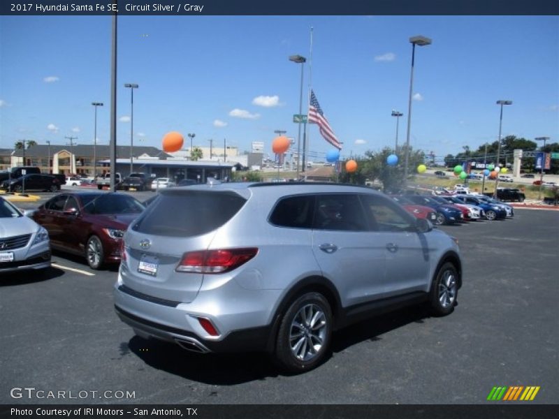 Circuit Silver / Gray 2017 Hyundai Santa Fe SE