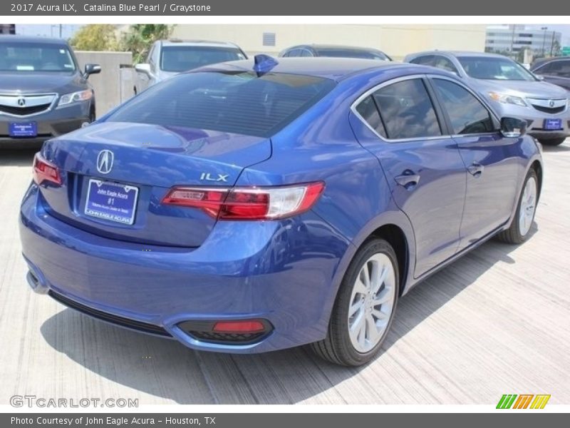 Catalina Blue Pearl / Graystone 2017 Acura ILX