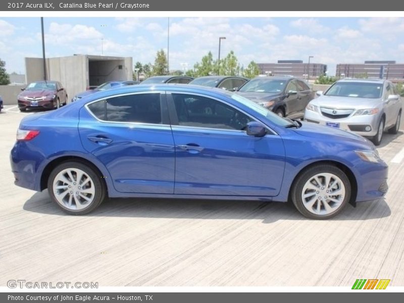 Catalina Blue Pearl / Graystone 2017 Acura ILX