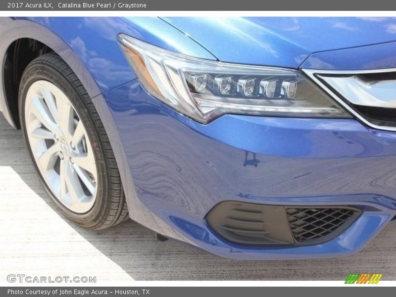 Catalina Blue Pearl / Graystone 2017 Acura ILX