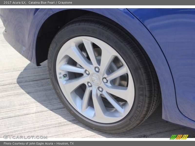 Catalina Blue Pearl / Graystone 2017 Acura ILX