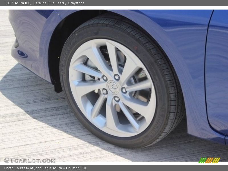 Catalina Blue Pearl / Graystone 2017 Acura ILX