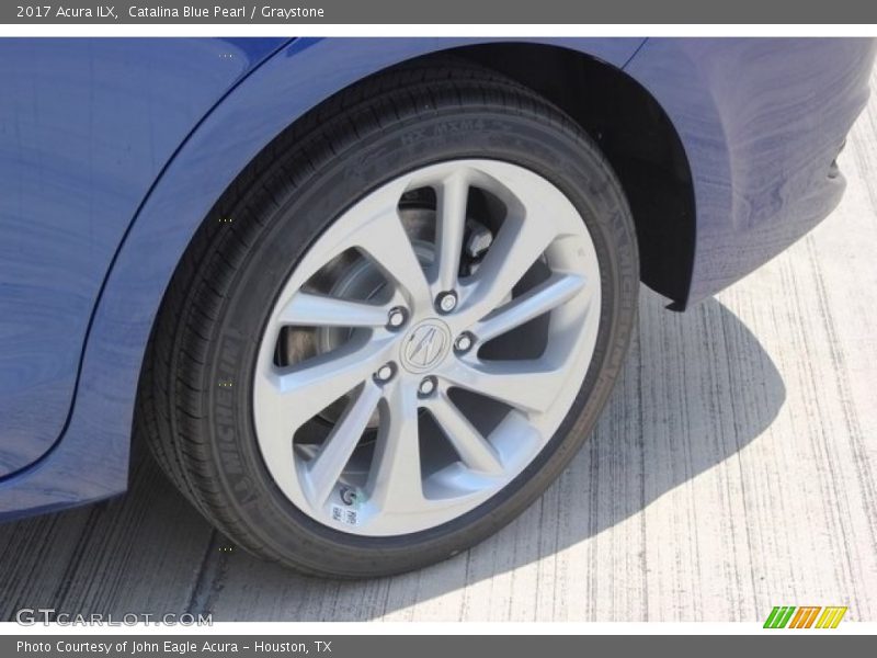Catalina Blue Pearl / Graystone 2017 Acura ILX