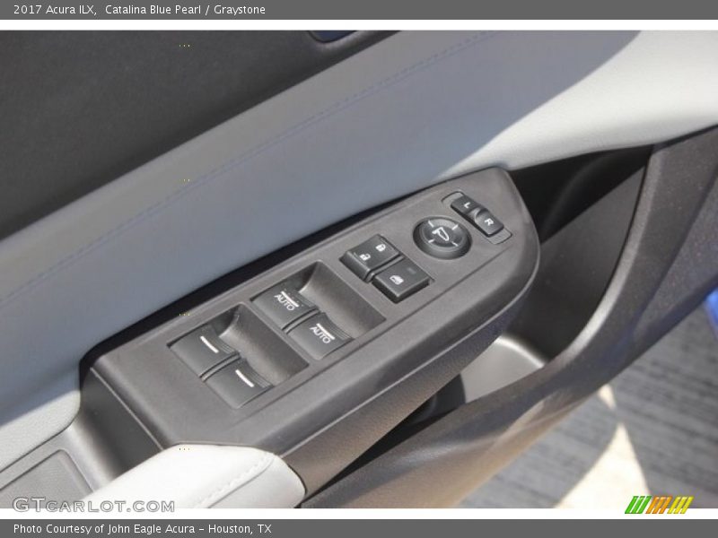 Catalina Blue Pearl / Graystone 2017 Acura ILX