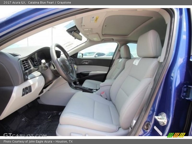 Catalina Blue Pearl / Graystone 2017 Acura ILX