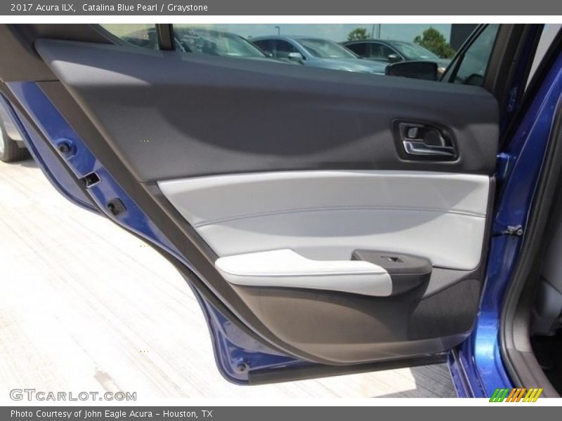 Catalina Blue Pearl / Graystone 2017 Acura ILX