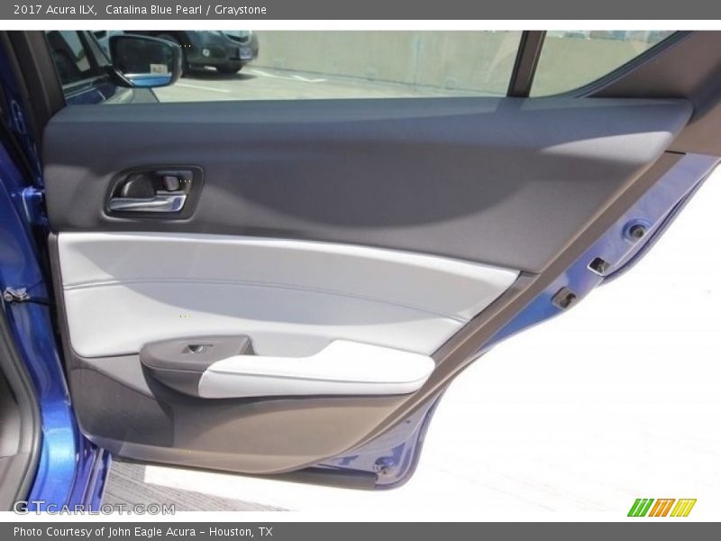 Catalina Blue Pearl / Graystone 2017 Acura ILX