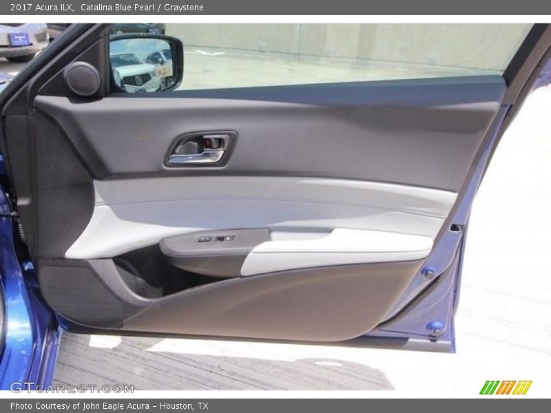 Catalina Blue Pearl / Graystone 2017 Acura ILX