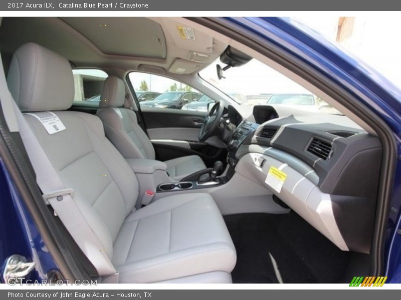 Catalina Blue Pearl / Graystone 2017 Acura ILX