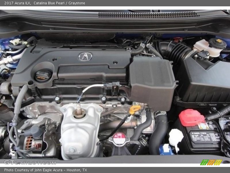 Catalina Blue Pearl / Graystone 2017 Acura ILX