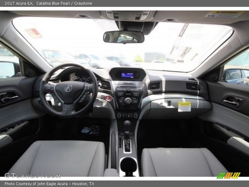 Catalina Blue Pearl / Graystone 2017 Acura ILX