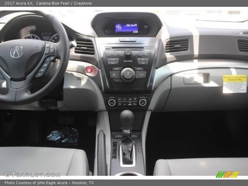 Catalina Blue Pearl / Graystone 2017 Acura ILX