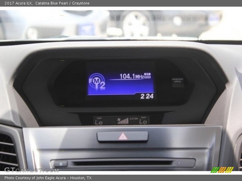 Catalina Blue Pearl / Graystone 2017 Acura ILX