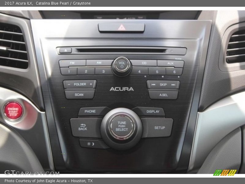 Catalina Blue Pearl / Graystone 2017 Acura ILX