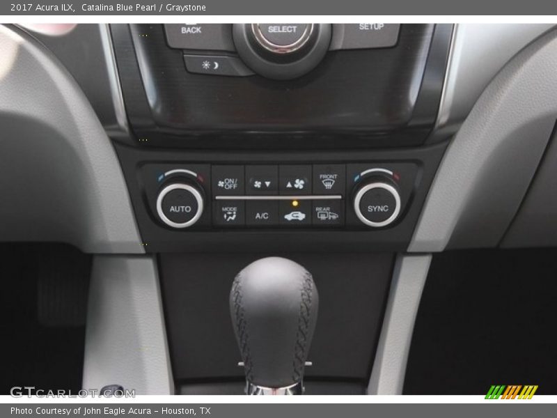Catalina Blue Pearl / Graystone 2017 Acura ILX