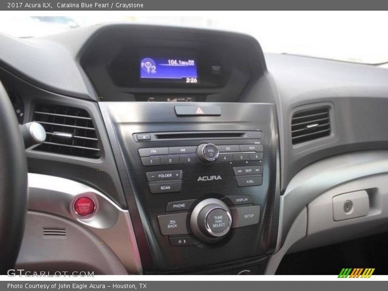 Catalina Blue Pearl / Graystone 2017 Acura ILX