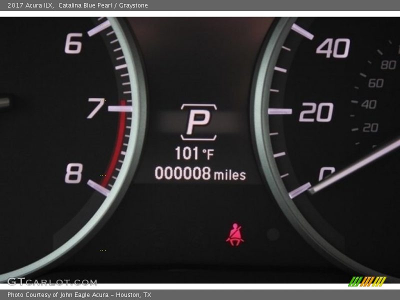 Catalina Blue Pearl / Graystone 2017 Acura ILX