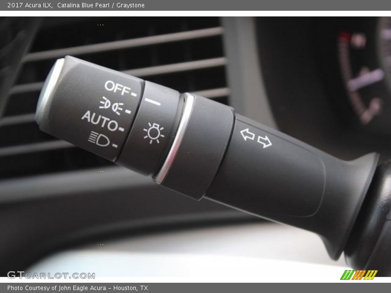 Catalina Blue Pearl / Graystone 2017 Acura ILX