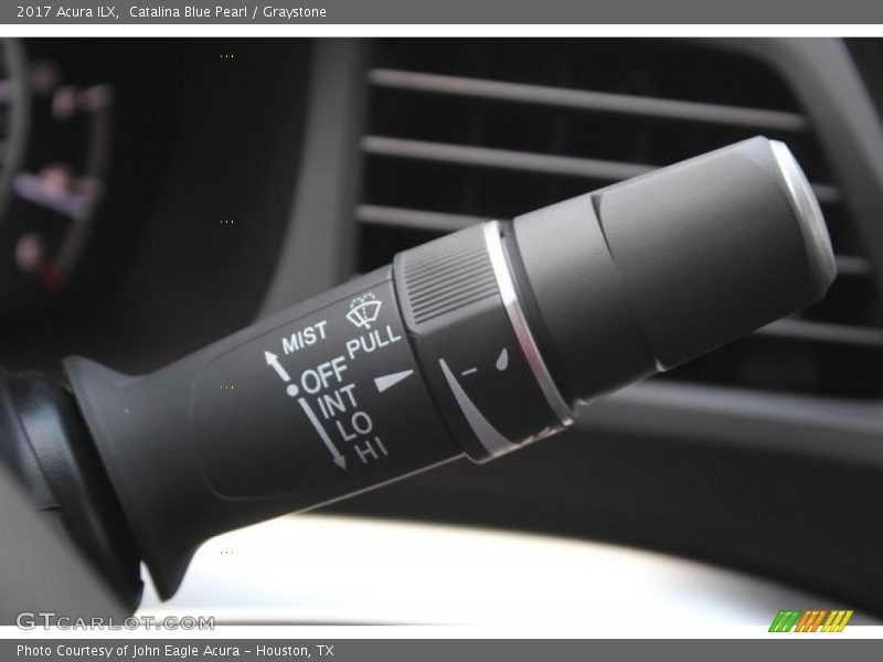 Catalina Blue Pearl / Graystone 2017 Acura ILX