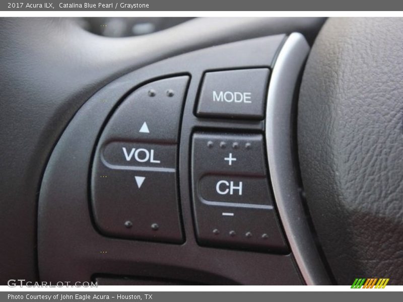 Catalina Blue Pearl / Graystone 2017 Acura ILX