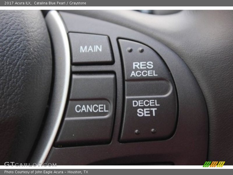 Catalina Blue Pearl / Graystone 2017 Acura ILX