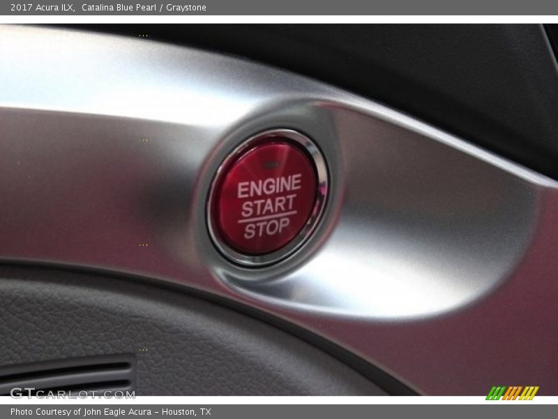Catalina Blue Pearl / Graystone 2017 Acura ILX