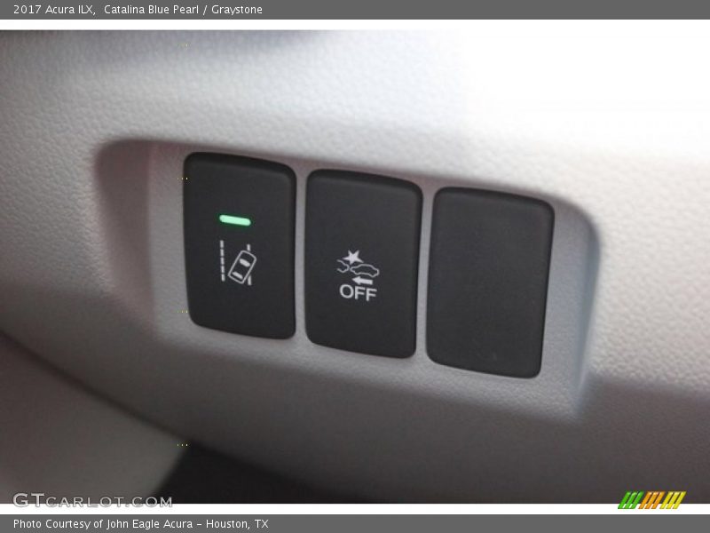 Catalina Blue Pearl / Graystone 2017 Acura ILX
