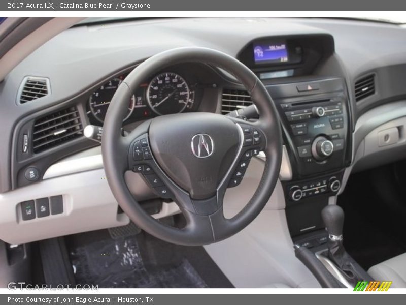 Catalina Blue Pearl / Graystone 2017 Acura ILX