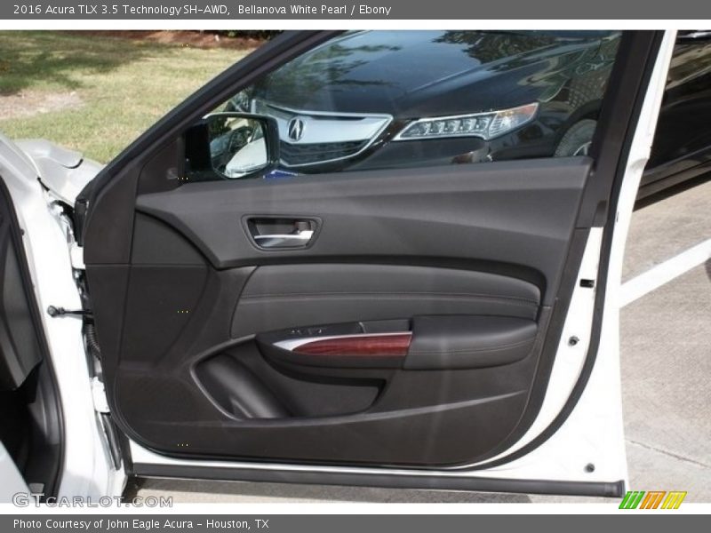 Bellanova White Pearl / Ebony 2016 Acura TLX 3.5 Technology SH-AWD