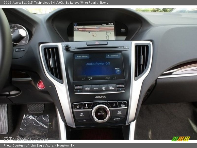 Bellanova White Pearl / Ebony 2016 Acura TLX 3.5 Technology SH-AWD