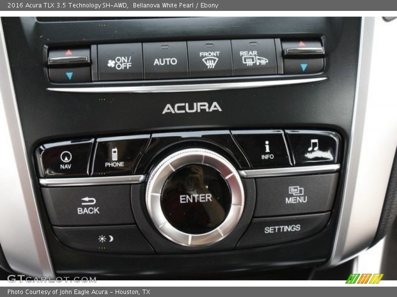 Bellanova White Pearl / Ebony 2016 Acura TLX 3.5 Technology SH-AWD