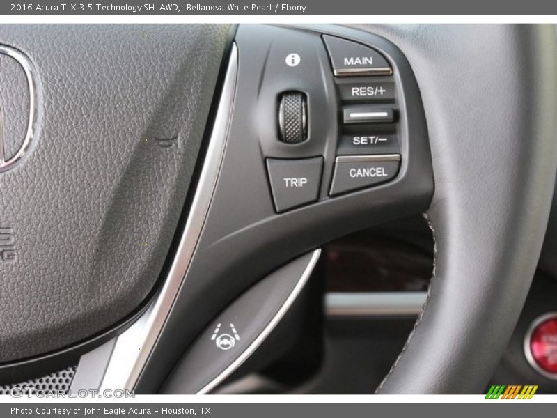 Bellanova White Pearl / Ebony 2016 Acura TLX 3.5 Technology SH-AWD