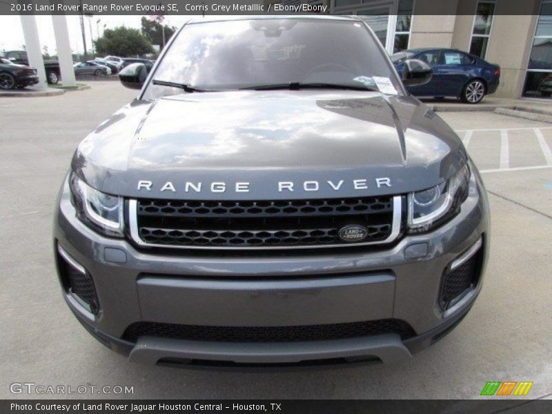 Corris Grey Metalllic / Ebony/Ebony 2016 Land Rover Range Rover Evoque SE