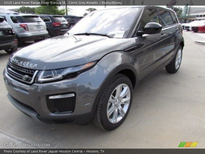 Corris Grey Metalllic / Ebony/Ebony 2016 Land Rover Range Rover Evoque SE