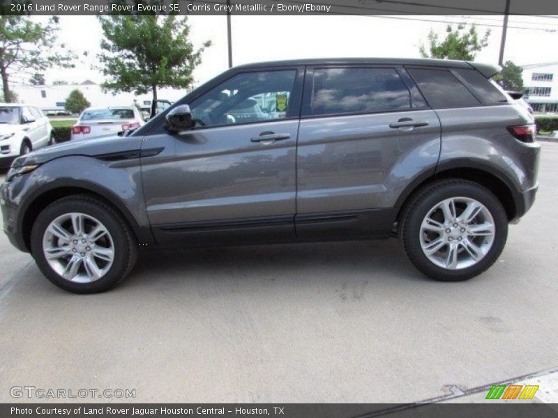 Corris Grey Metalllic / Ebony/Ebony 2016 Land Rover Range Rover Evoque SE