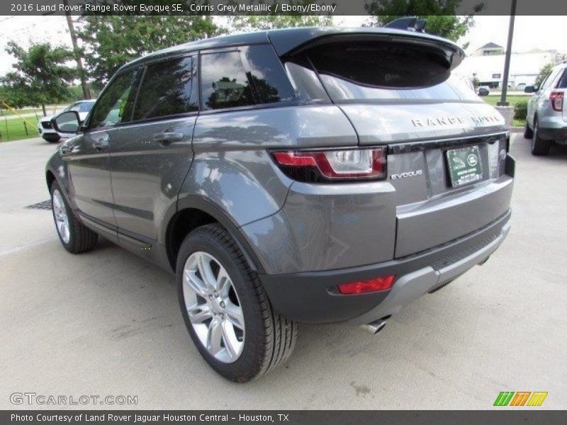 Corris Grey Metalllic / Ebony/Ebony 2016 Land Rover Range Rover Evoque SE