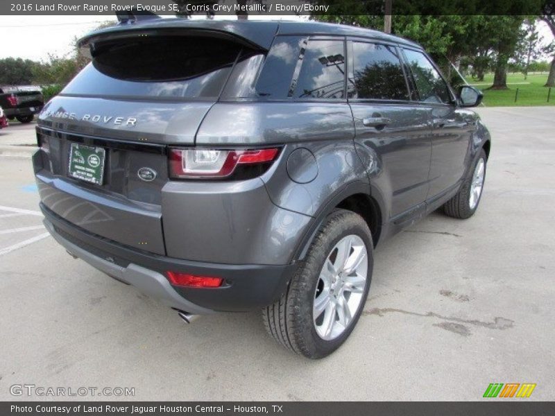 Corris Grey Metalllic / Ebony/Ebony 2016 Land Rover Range Rover Evoque SE