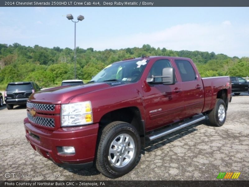 Deep Ruby Metallic / Ebony 2014 Chevrolet Silverado 2500HD LT Crew Cab 4x4