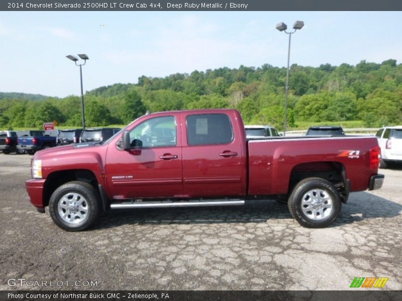 Deep Ruby Metallic / Ebony 2014 Chevrolet Silverado 2500HD LT Crew Cab 4x4