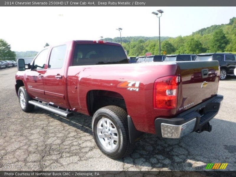 Deep Ruby Metallic / Ebony 2014 Chevrolet Silverado 2500HD LT Crew Cab 4x4