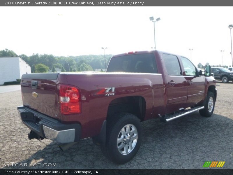 Deep Ruby Metallic / Ebony 2014 Chevrolet Silverado 2500HD LT Crew Cab 4x4