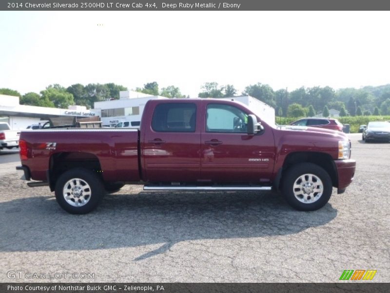 Deep Ruby Metallic / Ebony 2014 Chevrolet Silverado 2500HD LT Crew Cab 4x4
