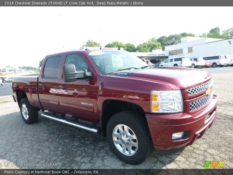 Deep Ruby Metallic / Ebony 2014 Chevrolet Silverado 2500HD LT Crew Cab 4x4