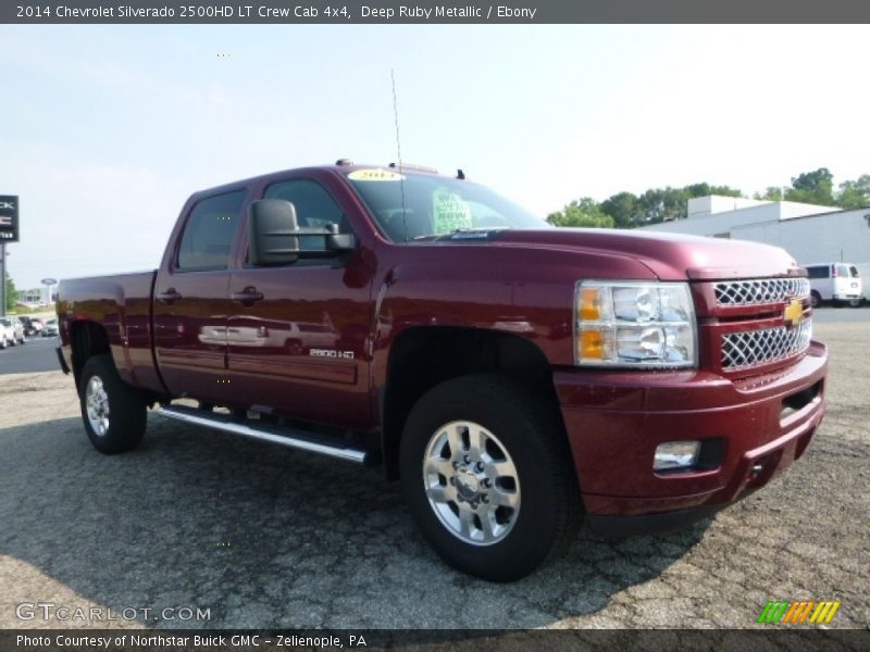 Deep Ruby Metallic / Ebony 2014 Chevrolet Silverado 2500HD LT Crew Cab 4x4