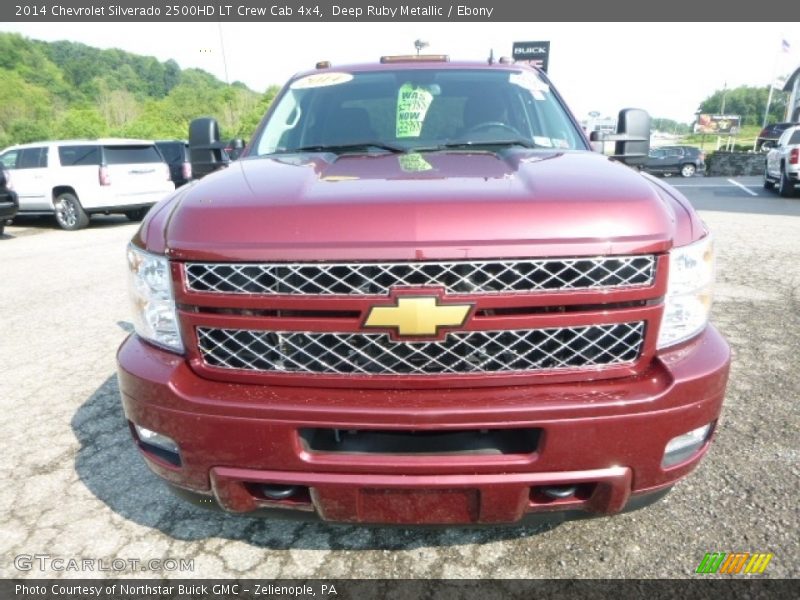 Deep Ruby Metallic / Ebony 2014 Chevrolet Silverado 2500HD LT Crew Cab 4x4