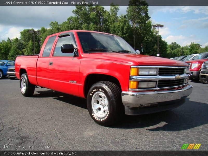 Victory Red / Red 1994 Chevrolet C/K C1500 Extended Cab