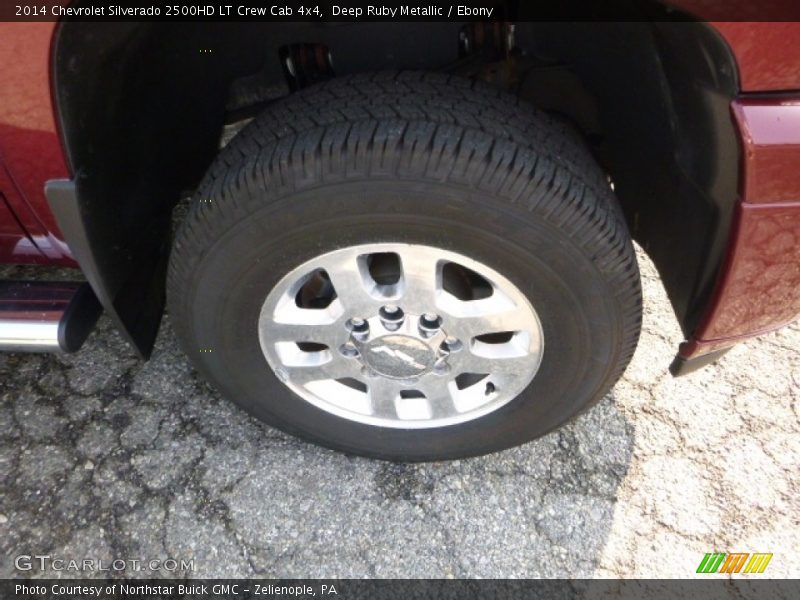 Deep Ruby Metallic / Ebony 2014 Chevrolet Silverado 2500HD LT Crew Cab 4x4