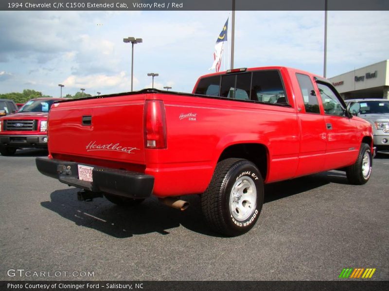 Victory Red / Red 1994 Chevrolet C/K C1500 Extended Cab