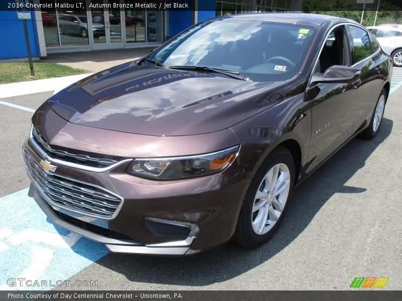 Autumn Bronze Metallic / Jet Black 2016 Chevrolet Malibu LT