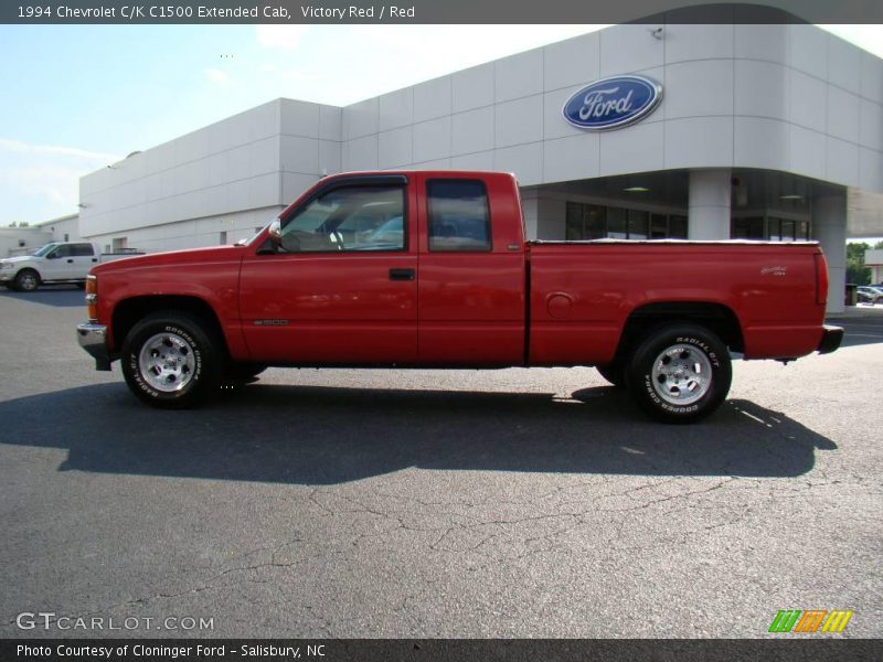 Victory Red / Red 1994 Chevrolet C/K C1500 Extended Cab
